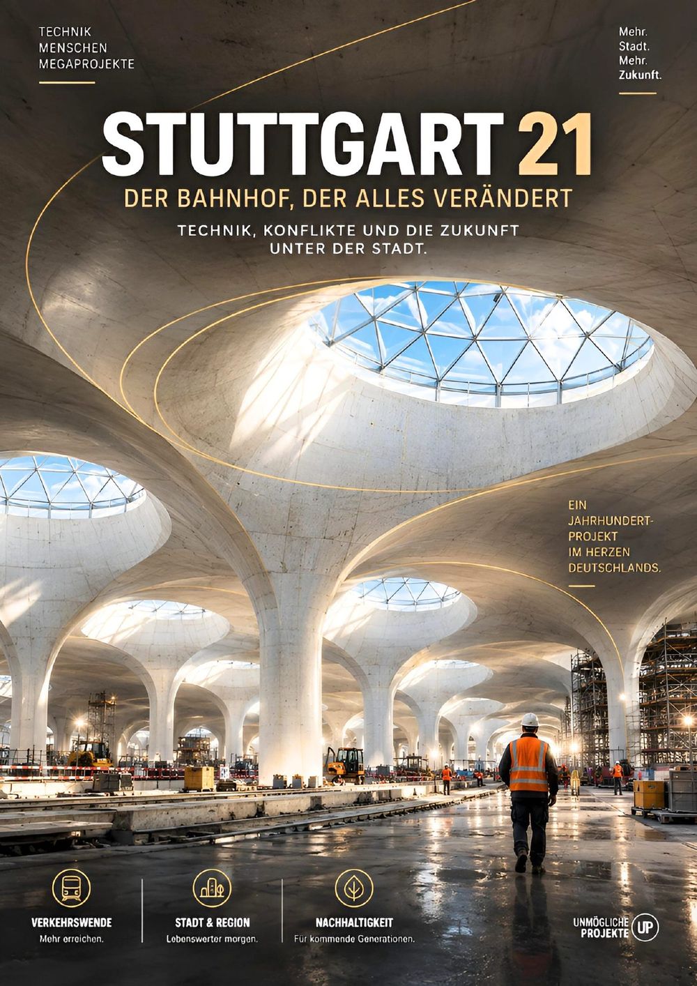 Cover des Buches Stuttgart 21 – Der Bahnhof, der alles verändert